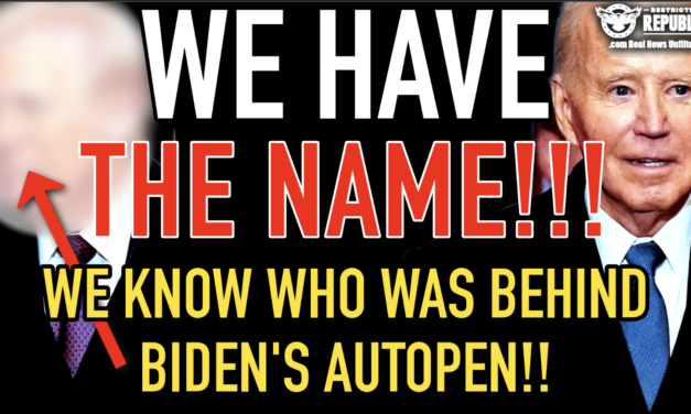 We Have The Name!!! We Know Who’s Behind The Autopen!!